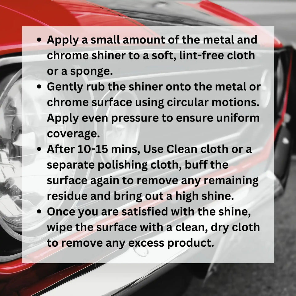 Premium Chrome & Metal Shiner - Buy One Get One Free!